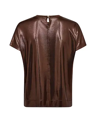 MOS MOSH | T-Shirt MMNIVOLAO | braun